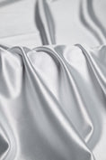 Load image into Gallery viewer, Premium White Shiny Nylon Spandex by the Yard | Stretchy Material for Dynamic Designs, Bridal Attire & Evening Gowns
