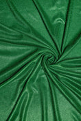 Load image into Gallery viewer, Top-Rated Emerald Green Glitter Lurex Fabric: Spandex Knit by the Yard for Evening Gowns, Costumes & Backdrops, Prom Dresses and Garments
