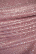 Load image into Gallery viewer, Pink Glitter Lurex Fabric by the Yard | Sparkle Shimmer Wedding & Festival Fabric | Perfect for Evening Gowns, Costumes and  Backdrops.
