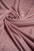 Load image into Gallery viewer, Pink Glitter Lurex Fabric by the Yard | Sparkle Shimmer Wedding & Festival Fabric | Perfect for Evening Gowns, Costumes and  Backdrops.
