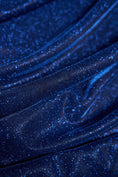 Load image into Gallery viewer, Top-Rated Royal Blue Glitter Fabric: Luxury Lurex Spandex Knit by the Yard for Evening Gowns, Costumes & Backdrops,Prom Dresses and Garments
