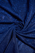 Load image into Gallery viewer, Top-Rated Royal Blue Glitter Fabric: Luxury Lurex Spandex Knit by the Yard for Evening Gowns, Costumes & Backdrops,Prom Dresses and Garments
