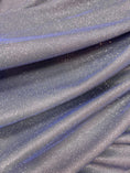 Load image into Gallery viewer, Grey-Blue Glitter Lurex Fabric by the Yard|Sparkle Shimmer Spandex Knit Fabric for Evening Gowns, Backdrops & Festival Costumes,Prom Dresses
