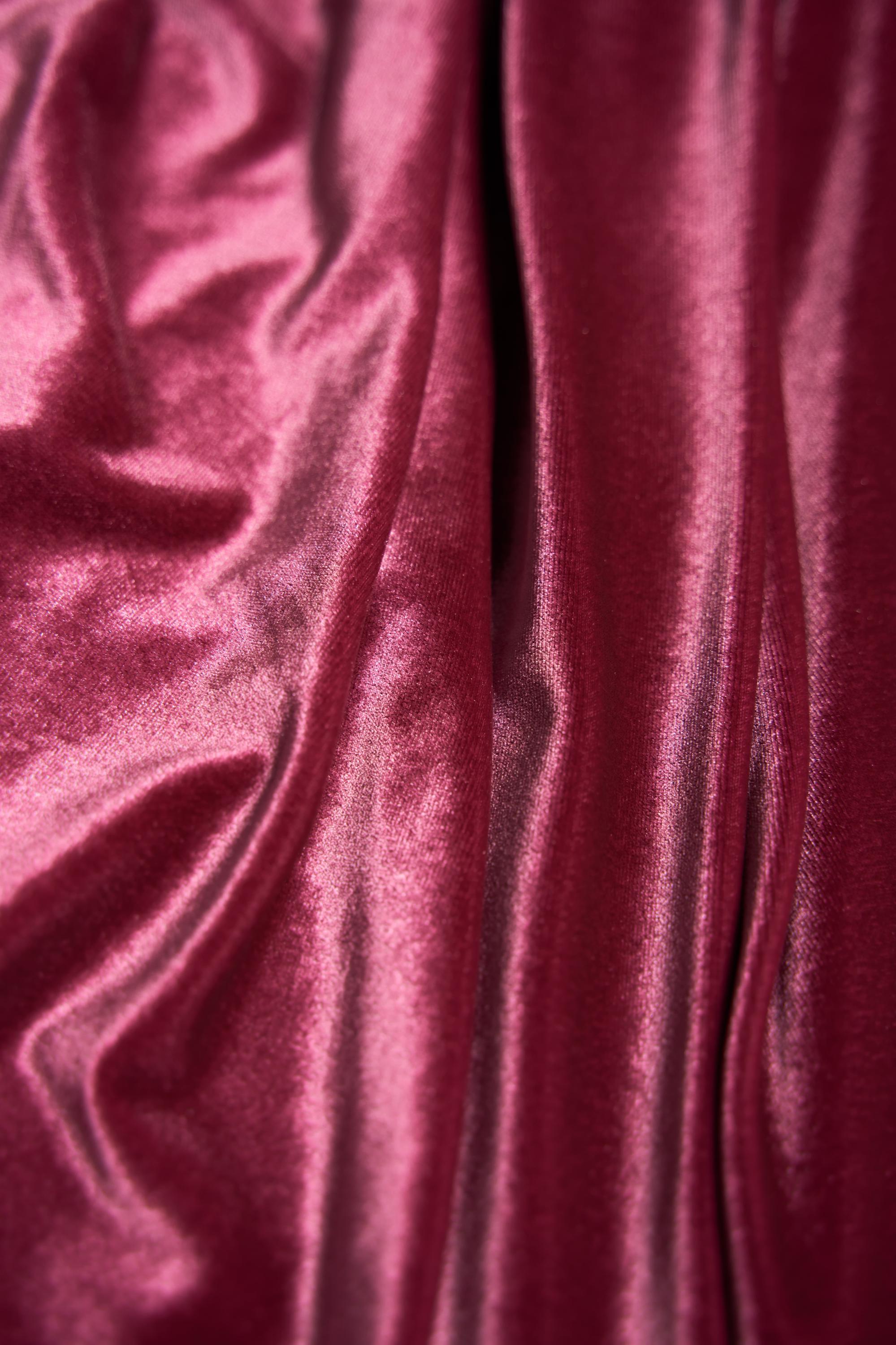 Mauve Velvet Fabric - Stretch 4 Way Luxury Velvet by the Yard for Fashion Apparel, Costumes & Fashion Bows, Evening and Prom Dresses