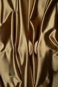 Load image into Gallery viewer, Champagne Shiny Nylon Spandex Stretch Fabric by the Yard | For Sportswear, Bridal Gowns, Evening Dresses, Prom Dresses, Costumes and More
