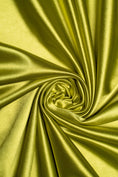 Load image into Gallery viewer, Chartreuse Shiny Nylon Spandex Fabric by the Yard Stretch Fabric for Sportswear, Bridal Attire, Evening Dresses, Prom Dresses & Costumes
