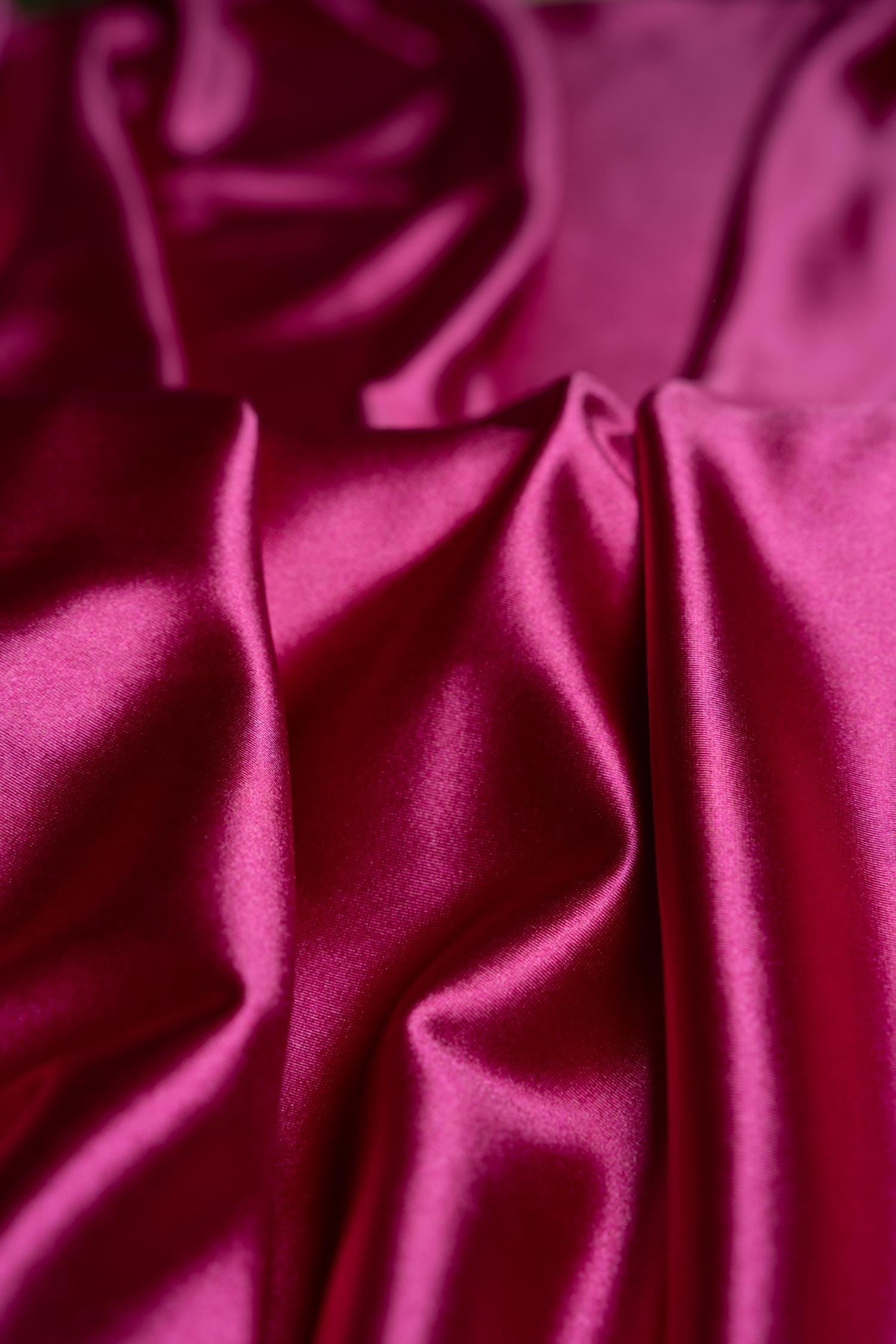 Fuchsia Shiny Nylon Spandex, Stretch Fabric by the Yard for Sportswear, Bridal Attire, Evening & Prom Dresses, Costumes and Formal Attire