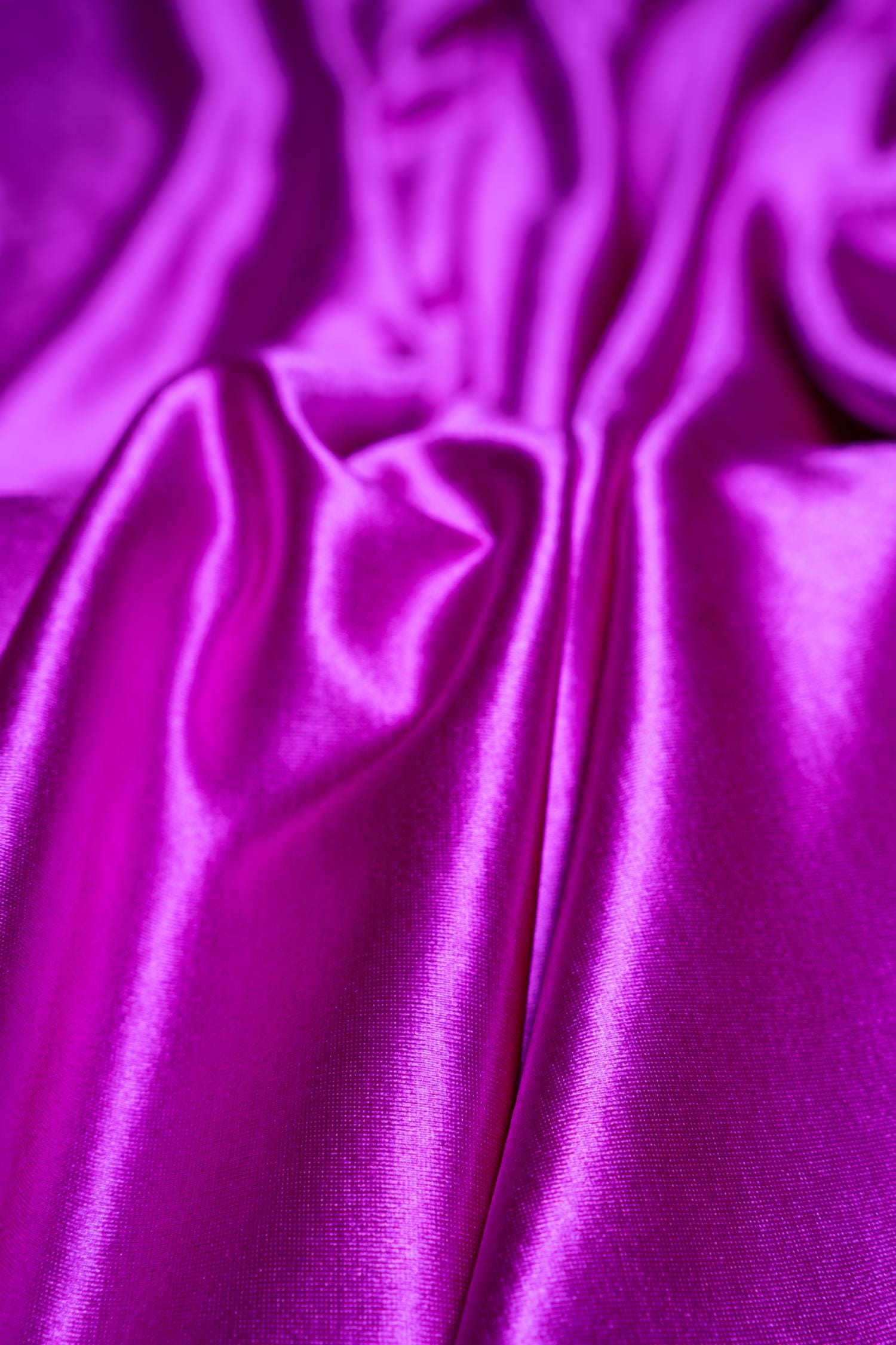 Pink Purple Shiny Nylon Spandex Fabric, Stretchy Fabric by the Yard for Sportswear, Bridal Attire, Evening Dresses, Prom Dresses, Costumes