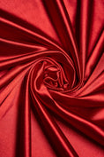 Load image into Gallery viewer, Red Shiny Nylon Spandex, Stretchy Fabric by the Yard for Sportswear, Bridal Attire, Evening & Prom Dresses, Costumes and Formal Attire
