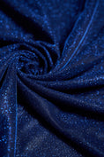 Load image into Gallery viewer, Top-Rated Royal Blue Glitter Fabric: Luxury Lurex Spandex Knit by the Yard for Evening Gowns, Costumes & Backdrops,Prom Dresses and Garments
