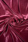 Load image into Gallery viewer, Mauve Velvet Fabric - Stretch 4 Way Luxury Velvet by the Yard for Fashion Apparel, Costumes & Fashion Bows, Evening and Prom Dresses
