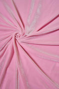 Load image into Gallery viewer, Soft Pink Stretch Velvet Fabric- 4-Way Stretch Dress Material | Perfect for Party Dresses and Crafts -By the Yard for Prom and Evening Gowns
