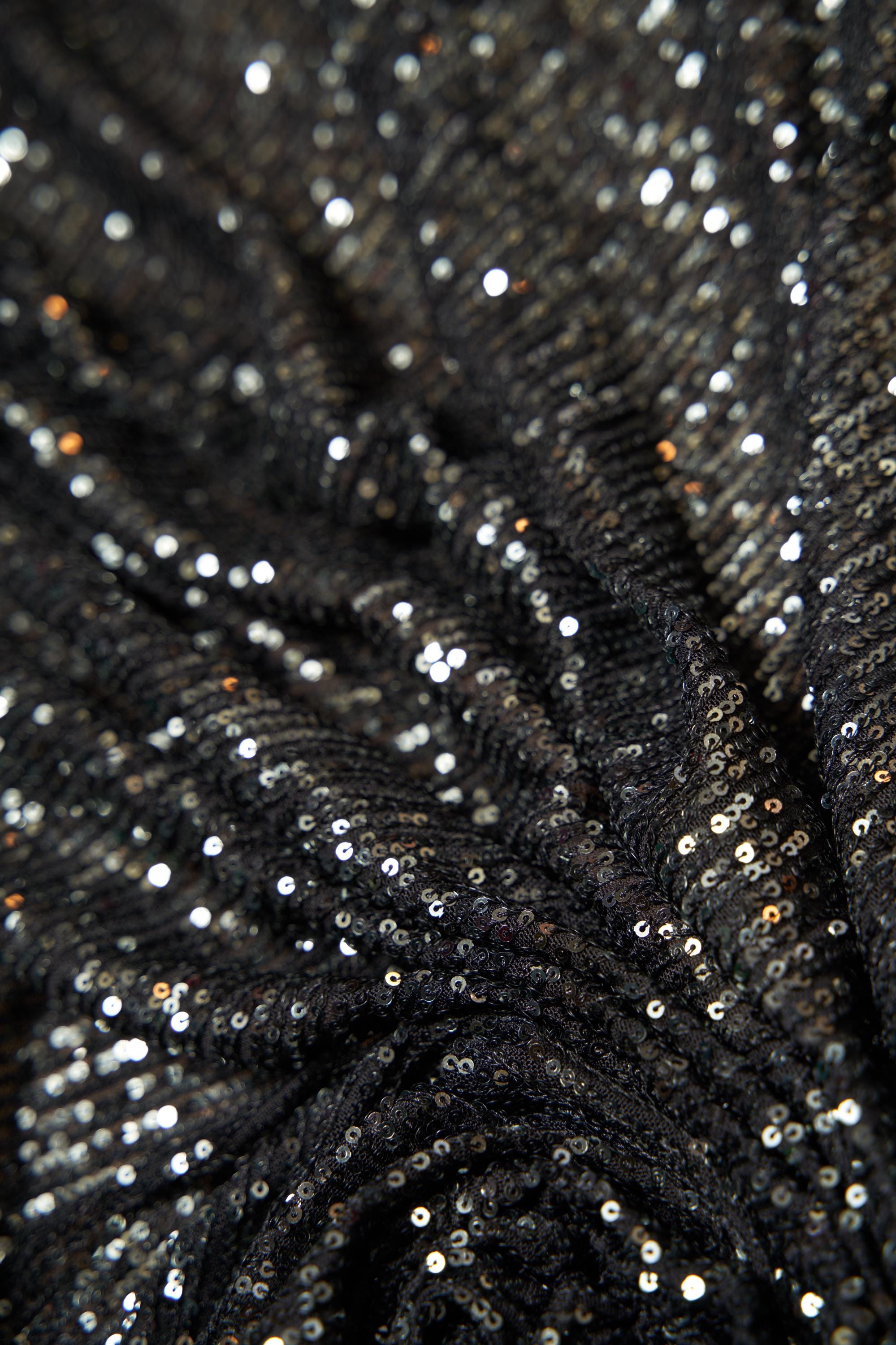 Iridescent Black Grey Striped Sequin Stretch Mesh Fabric Sparkling Seq – NEXTSTYLE FABRICS Iridescent Black Grey Striped Sequin Stretch Mesh Fabric Sparkling Seq – NEXTSTYLE FABRICS