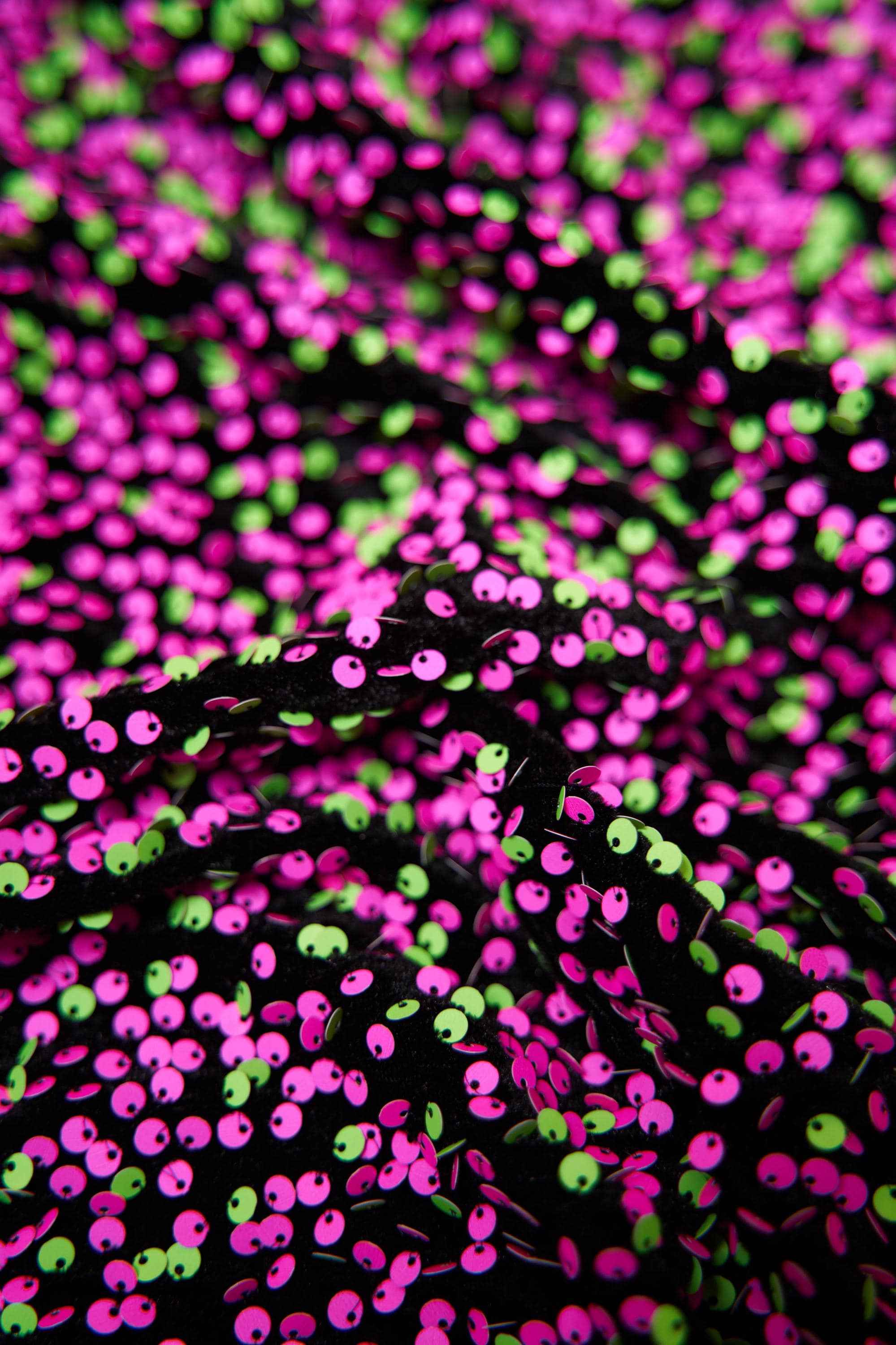 Neon Velvet Fabric, Velvet Sequin Fabric, Stretch Velvet by the Yard, Luxury Fabrics for Dresses, Fashion Fabric