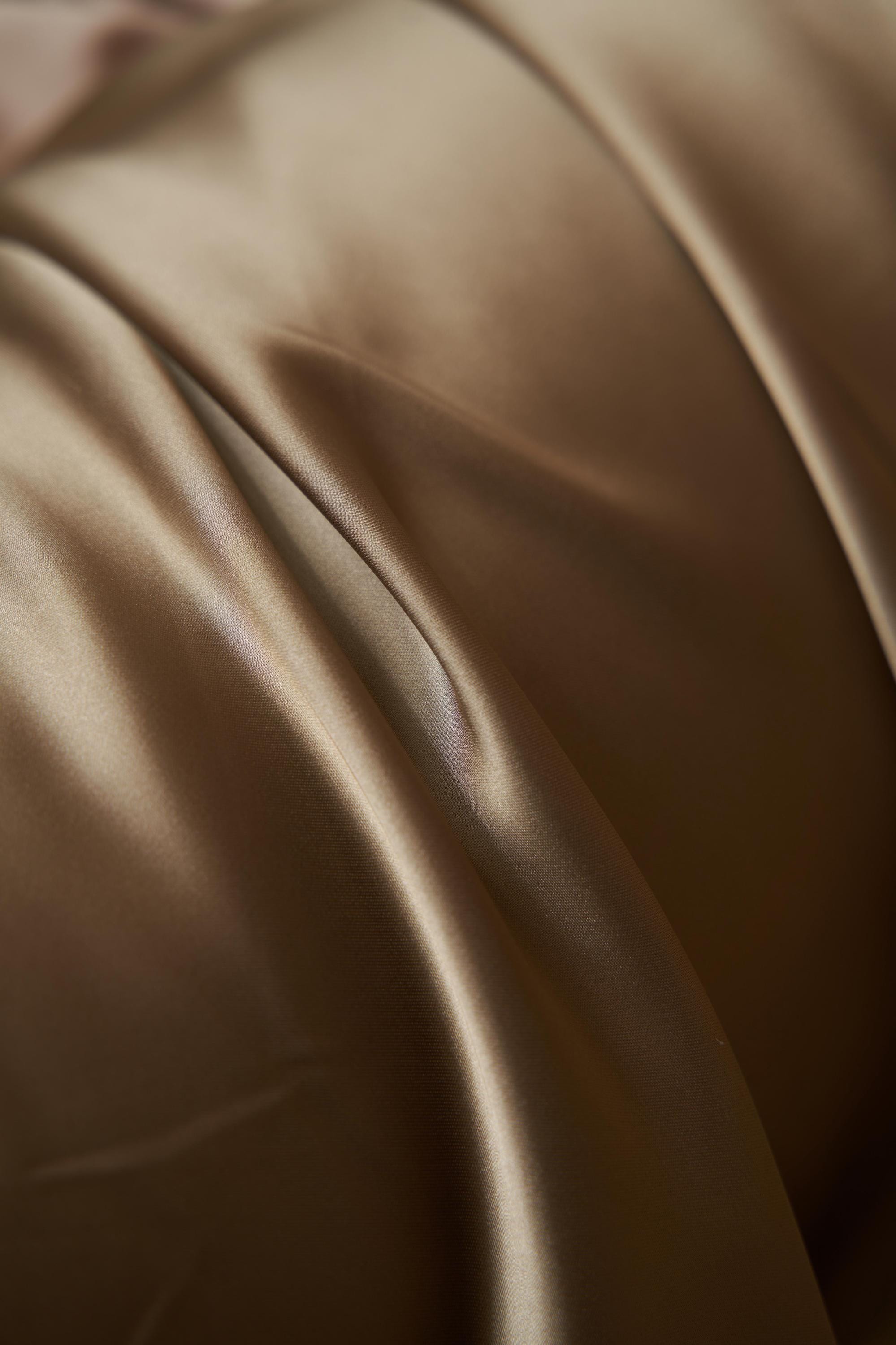 Gold Fabric by the Yard, Luxury Satin Fabric, Sewing Fabric, Stretch Fabric by the Yard, Casual and Festival Apparel Fabric, Dress Fabric