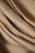 Load image into Gallery viewer, Gold Fabric by the Yard, Luxury Satin Fabric, Sewing Fabric, Stretch Fabric by the Yard, Casual and Festival Apparel Fabric, Dress Fabric
