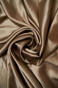 Load image into Gallery viewer, Gold Fabric by the Yard, Luxury Satin Fabric, Sewing Fabric, Stretch Fabric by the Yard, Casual and Festival Apparel Fabric, Dress Fabric
