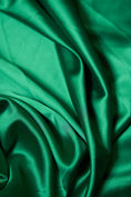 Load image into Gallery viewer, Kelly Green Fabric, Fabric by the Yard, Luxury Satin Fabric, Kelly Green Silk Fabric, Stretch Shiny Fabric, Fabric for Dress
