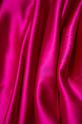 Load image into Gallery viewer, Fuchsia Fabric, Stretch Fabric by the Yard, Luxury Satin Fabric, Quality Sewing Fabric, Casual and Festival Wear, Fabric for Dress
