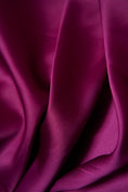 Load image into Gallery viewer, Magenta Shiny Stretch Fabric, Fabric by the Yard, Luxury Satin Fabric, Dress Sewing Fabric, Silk Wedding Fabric, Apparel Fabric
