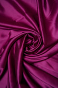 Load image into Gallery viewer, Magenta Shiny Stretch Fabric, Fabric by the Yard, Luxury Satin Fabric, Dress Sewing Fabric, Silk Wedding Fabric, Apparel Fabric
