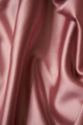 Load image into Gallery viewer, Mauve Satin Fabric, Shiny Stretch Fabric by the Yard, Lightweight Sewing Fabric, Silk Wedding Fabric, Apparel Fabric
