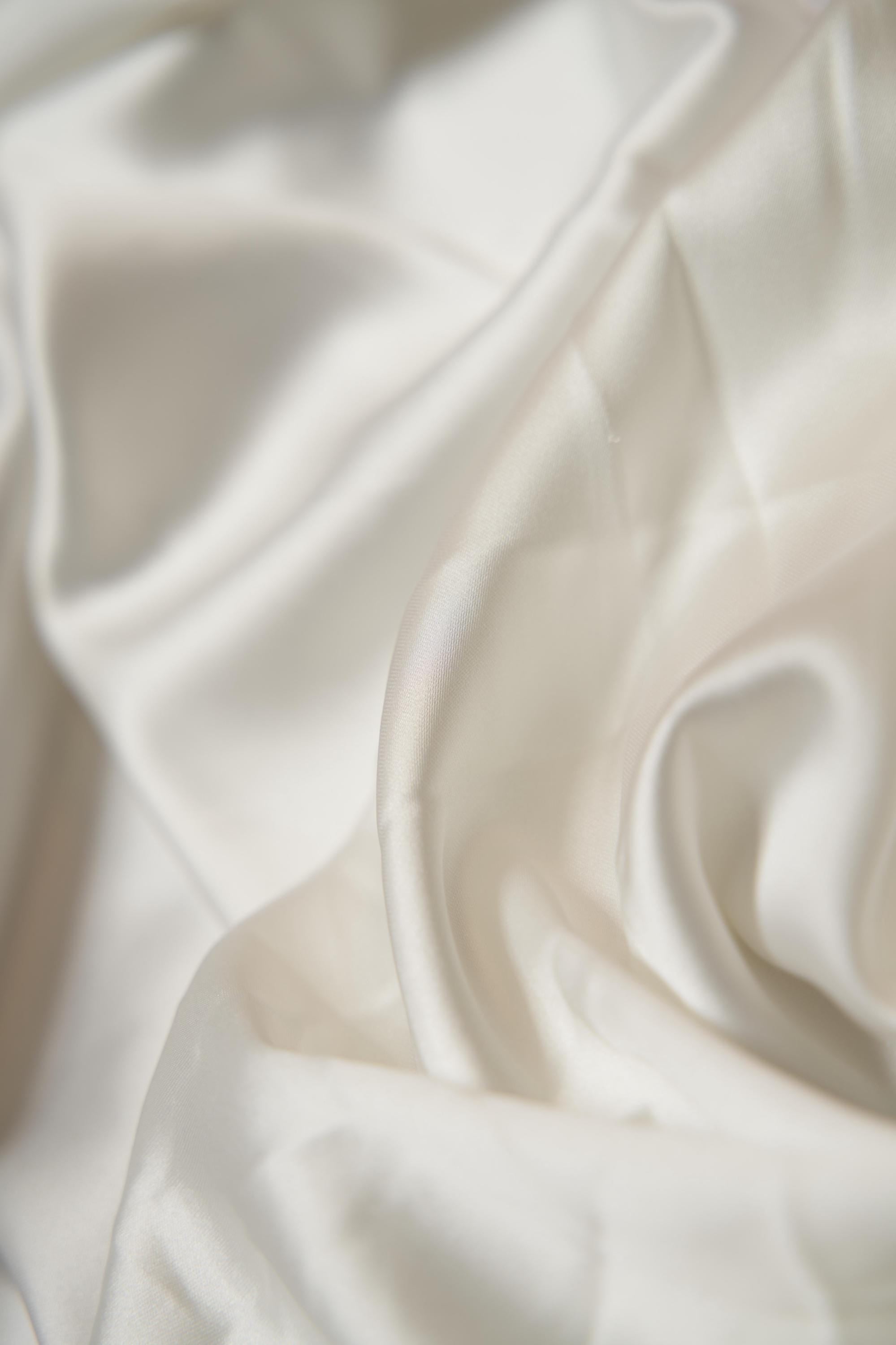 Top Rated Satin, Luxury Stretch Satin, Shiny Stretch Fabric by the Yard, Lightweight Sewing Fabric, Silk Wedding Fabric, Apparel Fabric