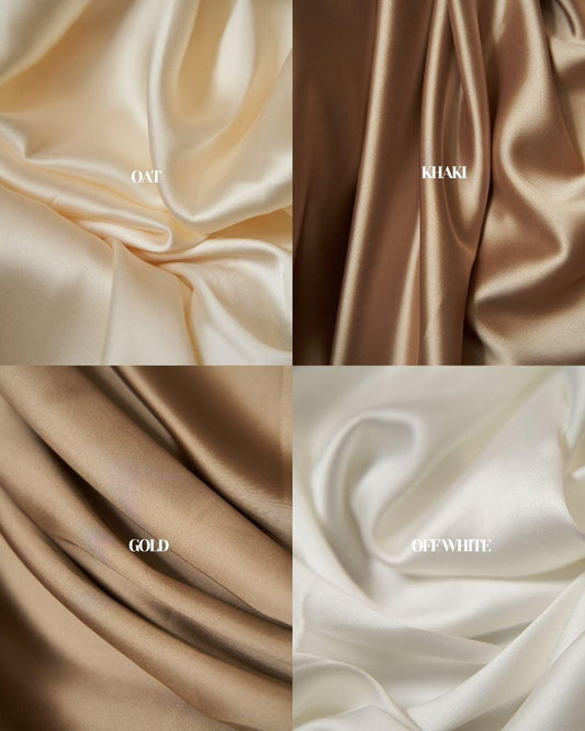 Top Rated Luxury Satin, Silk Satin Fabric, Quality Stretch Fabric, Festival Wear, Luxurious Satin for Gowns, Evening and Bridal Dresses